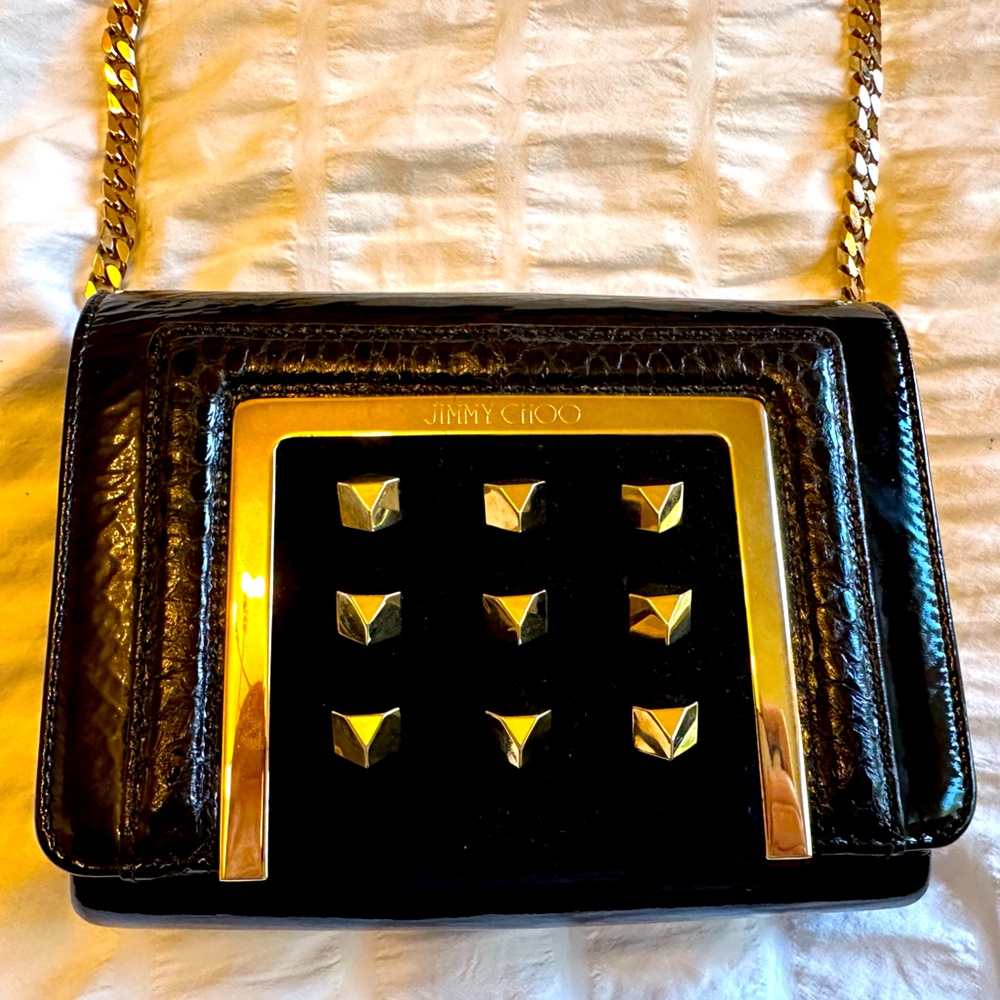Authentic Jimmy Choo Studded Bag